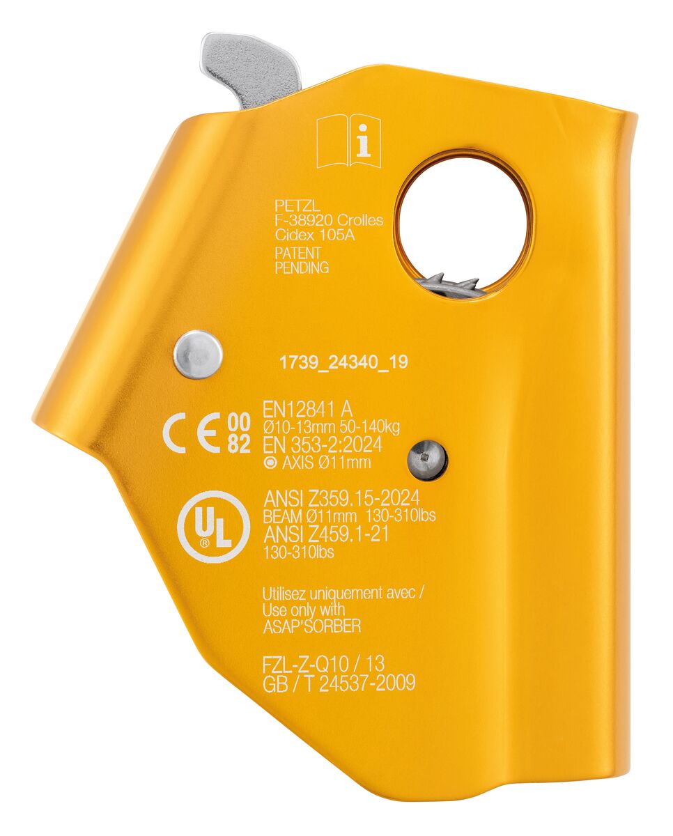 ASAP® Mobile Fall Arrester for Rope | Petzl Fall Protection from Columbia Safety